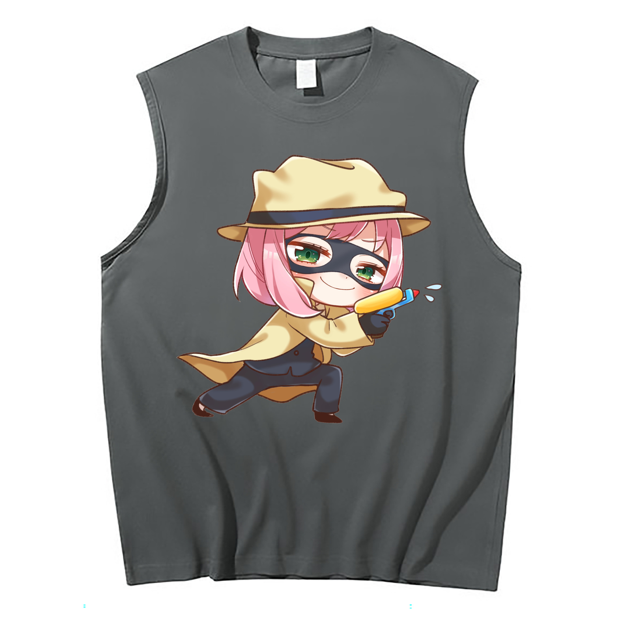 （画像用） SPY×FAMILY间谍家家酒 コットン100％タンクトップ（フロントプリント）
